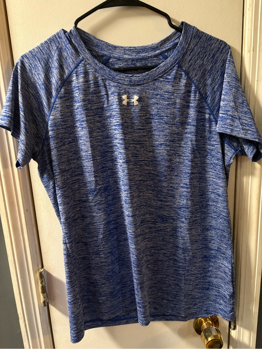 Under Armour Men’s Royal Blue Heather Performance Tee size L